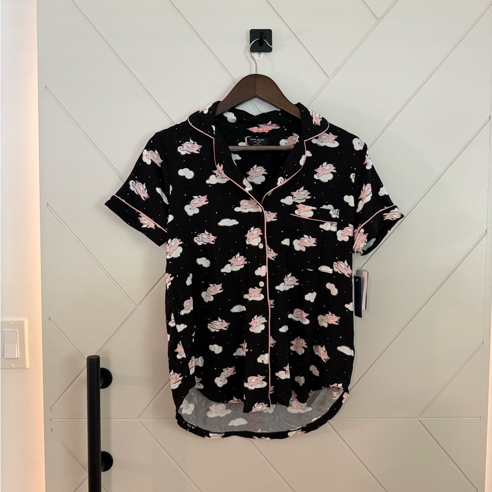Kate Spade Flying Pig Pajama Set